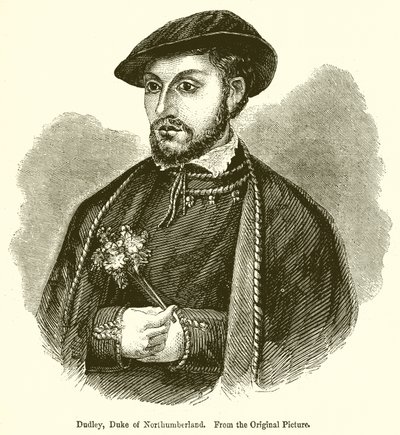 Dudley, duc de Northumberland - English School