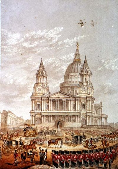 Funérailles du duc de Wellington - English School