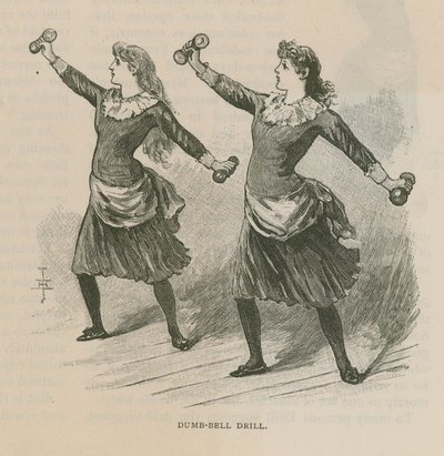 Exercice avec haltères - English School