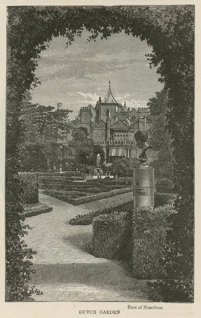 Jardin hollandais, Holland House - English School
