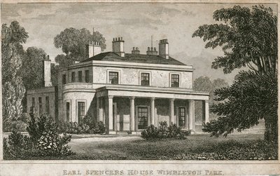 Maison du comte Spencer, parc de Wimbledon - English School