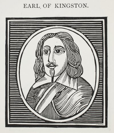 Comte de Kingston (1600-80), illustration de Chap-books du XVIIIe siècle par John Ashton, pub. 1882 - English School