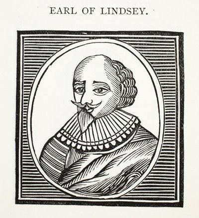Comte de Lindsey, illustration de Chap-books du XVIIIe siècle par John Ashton, pub. 1882 - English School