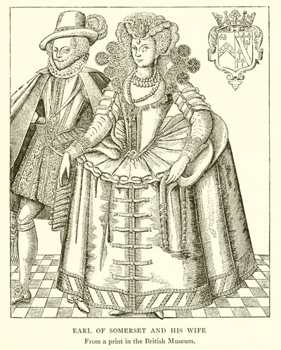 Comte de Somerset et sa femme - English School