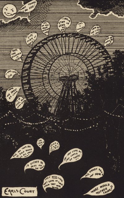 Earls Court (gravure) - English School