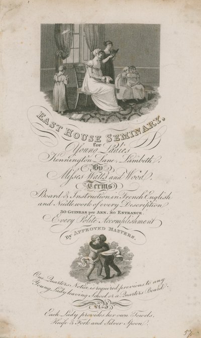 Séminaire East House pour jeunes filles - English School