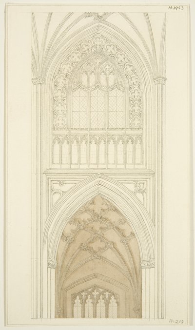 Côté est du transept sud de St Mary Redcliffe - English School