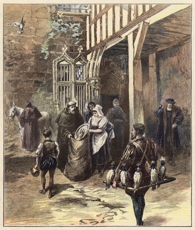 Offrandes de Pâques dans les temps anciens - English School