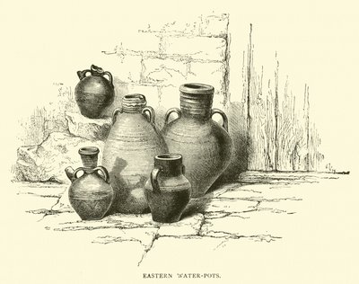 Pots à eau orientaux - English School