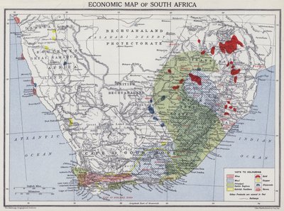 Carte économique de l