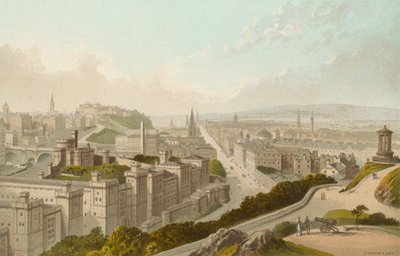 Édimbourg depuis Calton Hill - English School