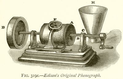 Phonographe original d