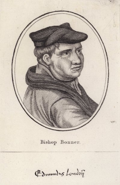 Edmund Bonner, ecclésiastique anglais et évêque de Londres qui a persécuté les protestants sous le règne de Marie Ire - English School