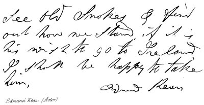 Edmund Kean, acteur - English School