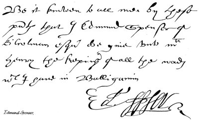 Edmund Spenser - English School