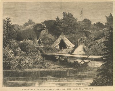 Éducation pour la vie coloniale au Crystal Palace, Sydenham - English School