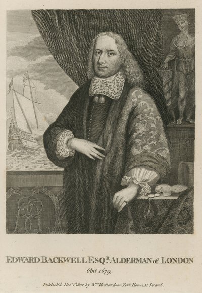 Edward Backwell, échevin de Londres - English School