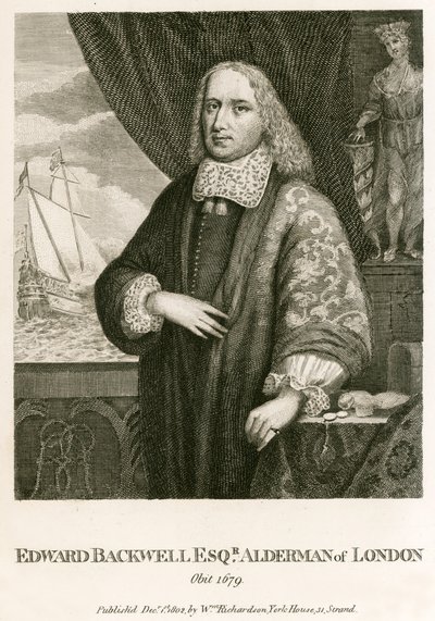 Edward Backwell, échevin de Londres - English School