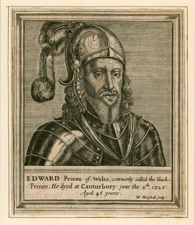 Édouard Prince de Galles - English School