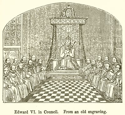 Édouard VI en conseil - English School