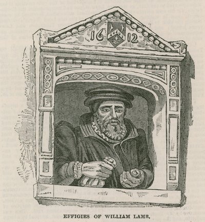 Effigies de William Lamb - English School