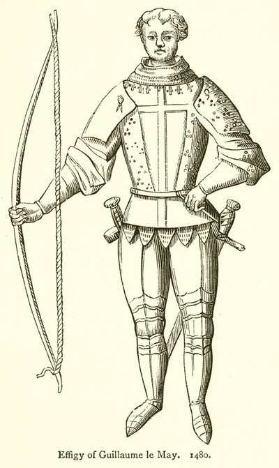 Effigie de Guillaume le May - English School