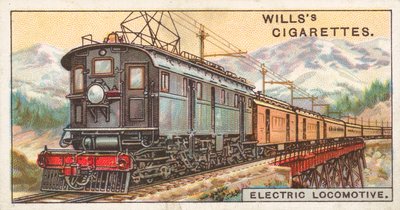 Locomotive électrique - English School
