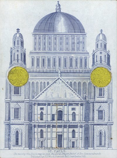 Élévation de la cathédrale Saint-Paul - English School