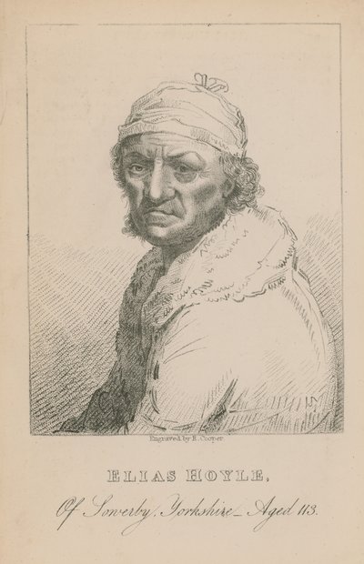 Elias Hoyle, de Sowerby, Yorkshire, âgé de 113 ans - English School