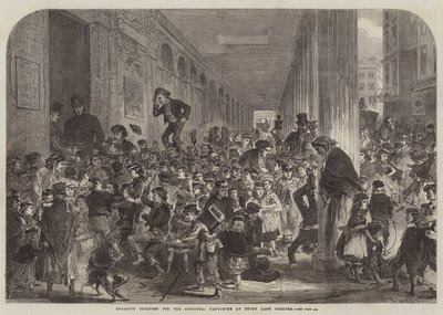 Engager des enfants pour la pantomime de Noël au théâtre de Drury Lane - English School