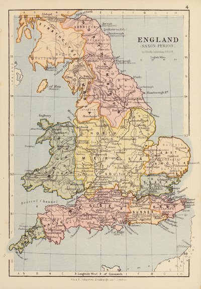 Angleterre, période saxonne - English School