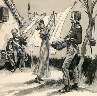 Les soldats anglais avaient la réputation d