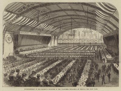 Divertissement des ministres de Sa Majesté dans la salle d