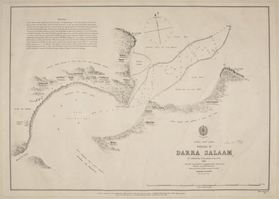 Entrée de Darra Salaam, par le commandant R. Bradshaw, HMS Star - English School