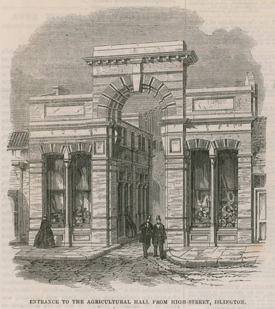 Entrée du Hall agricole - English School