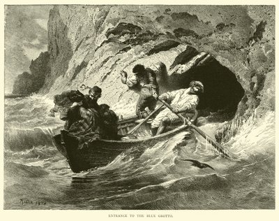 Entrée de la Grotte Bleue - English School