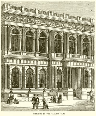 Entrée du Carlton Club - English School