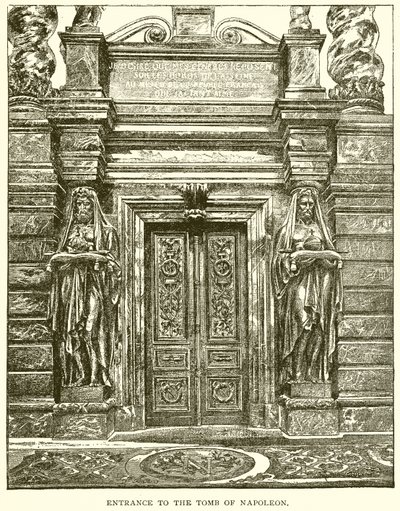 Entrée du tombeau de Napoléon - English School