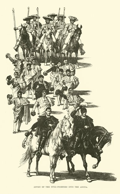 Entrée des toreros dans l