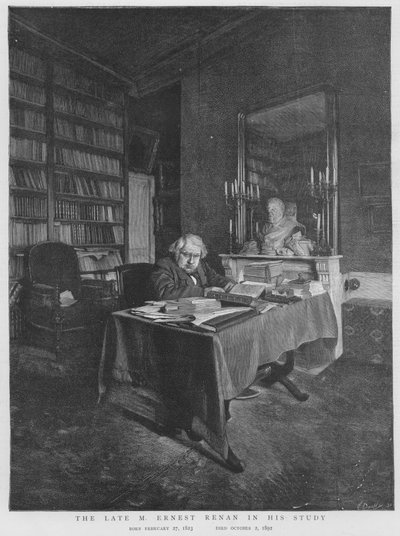 Ernest Renan, philosophe et historien des religions français, dans son étude - English School