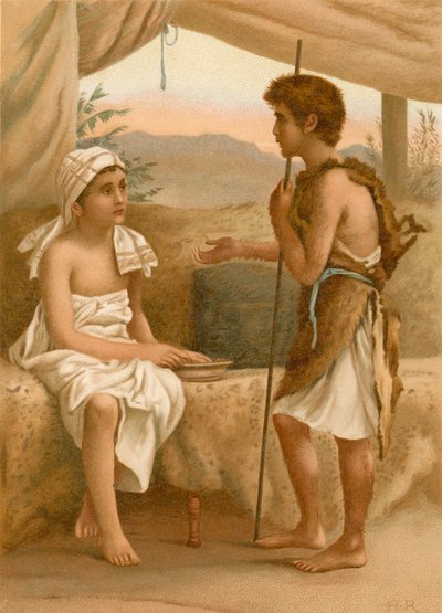 Ésaü vendant son droit d