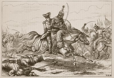Évasion du lieutenant Goreham, illustration de Cassell