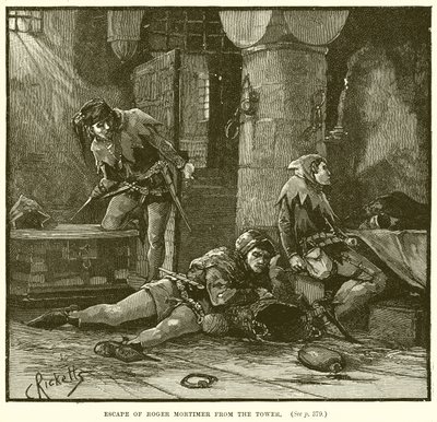 Évasion de Roger Mortimer de la Tour - English School