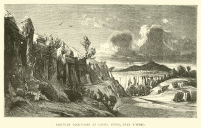 Tombes rupestres étrusques à Castel d