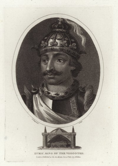 Euric, roi des Wisigoths - English School