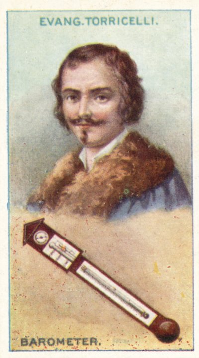 Evang Torricelli, Baromètre - English School
