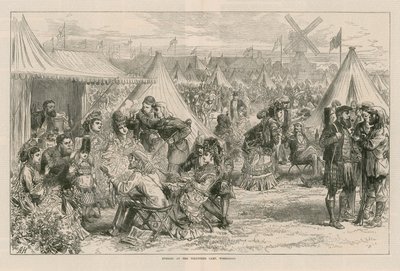 Soir au camp des volontaires - English School