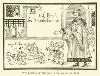 Méfaits du révérend Edward Finch, 1641 - English School