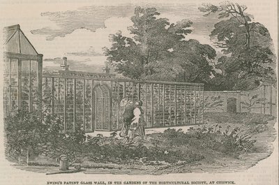 Mur de verre breveté d