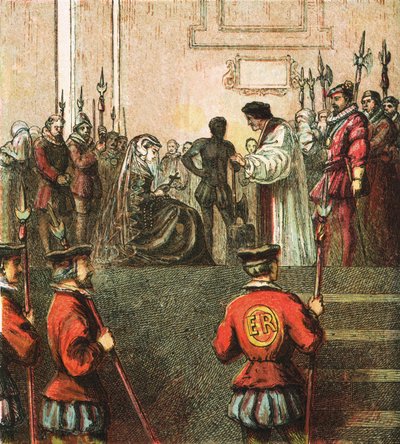 Exécution de Marie, reine des Écossais - English School